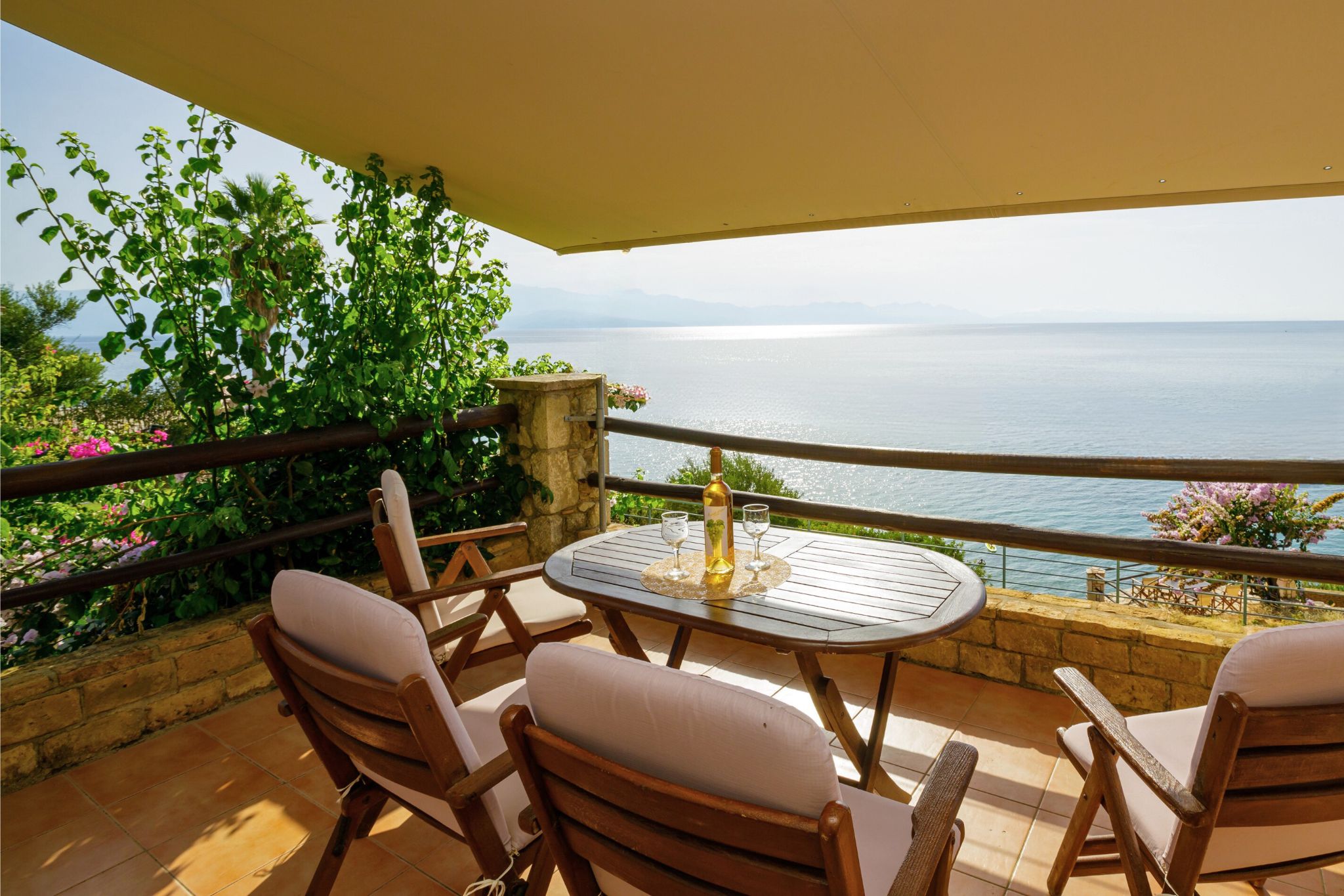 παραθαλάσσια θέα από το Panorama Beach Μεσσηνία
